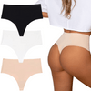 Naadloze High Waist String - Set van 3