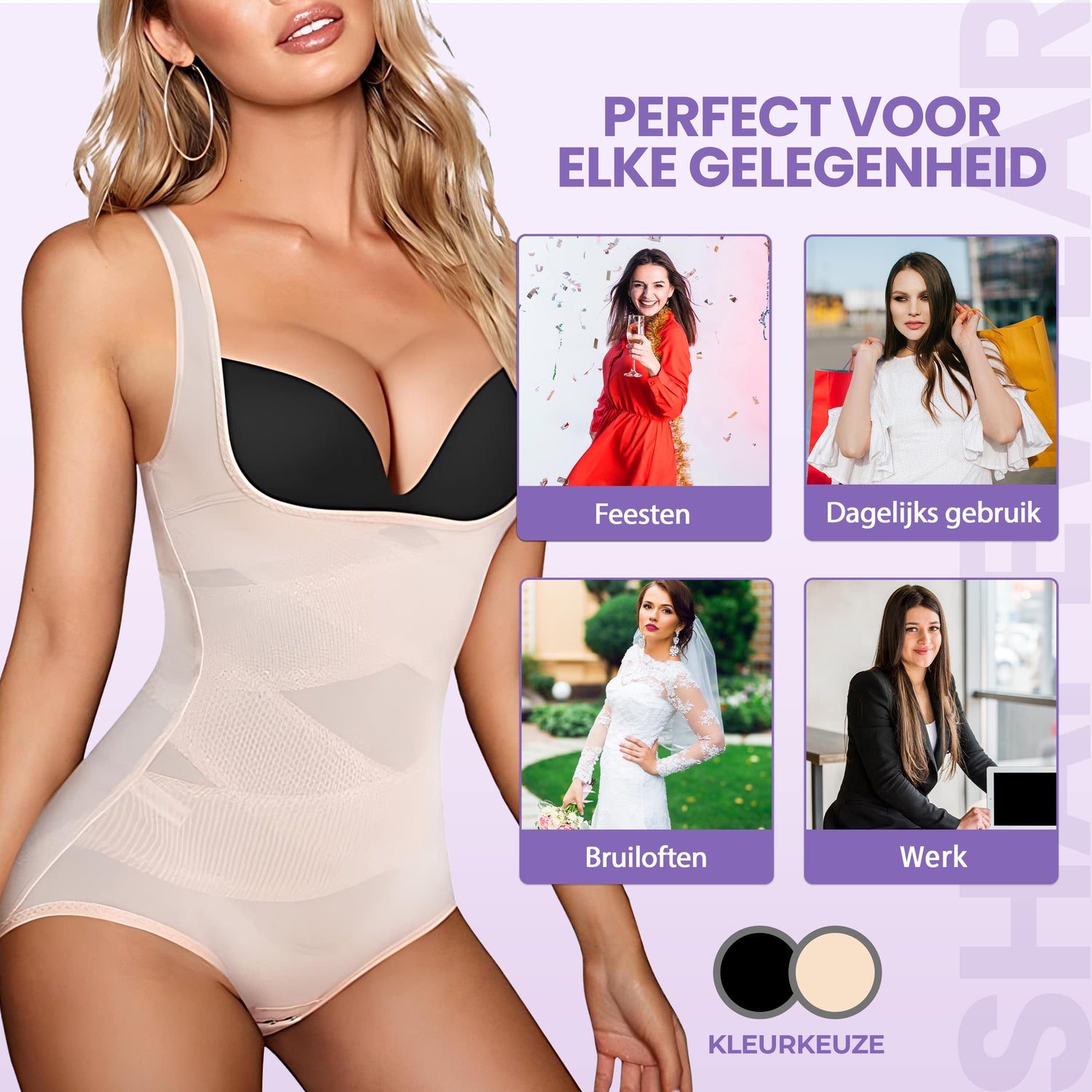 Corrigerende body dames