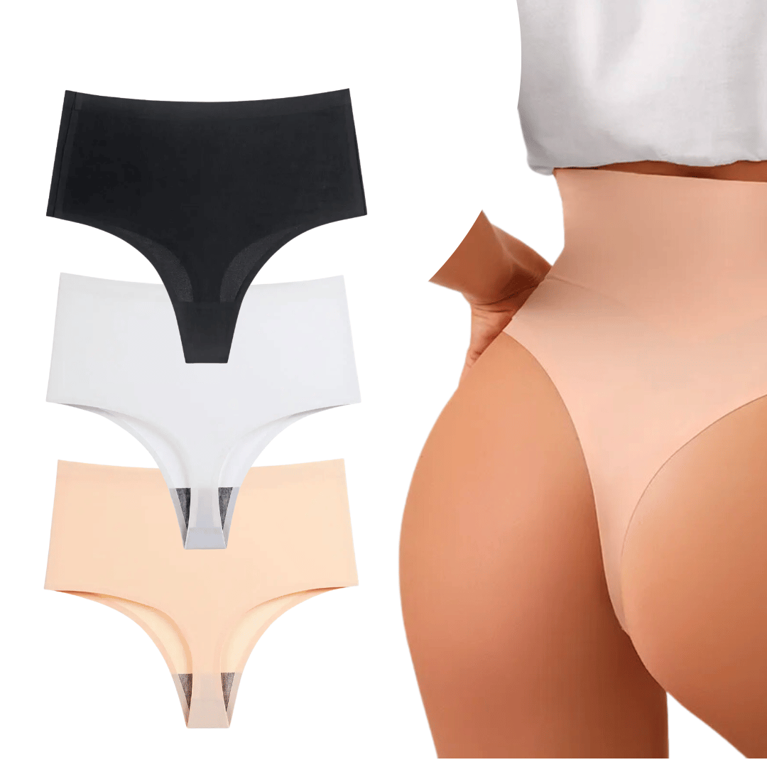 Naadloze High waist string
