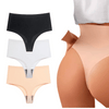 Naadloze High Waist String - Set van 3