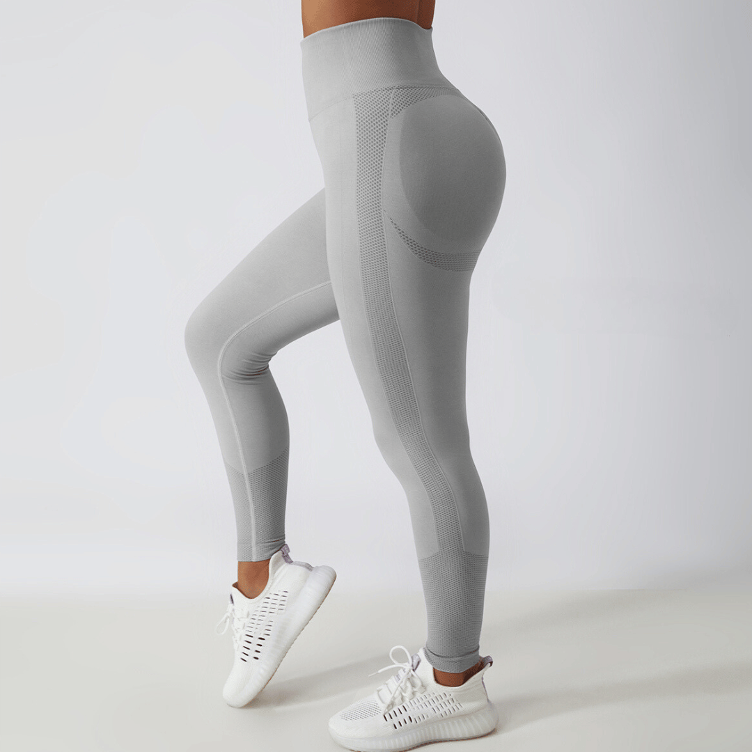 sport legging grijs high waist
