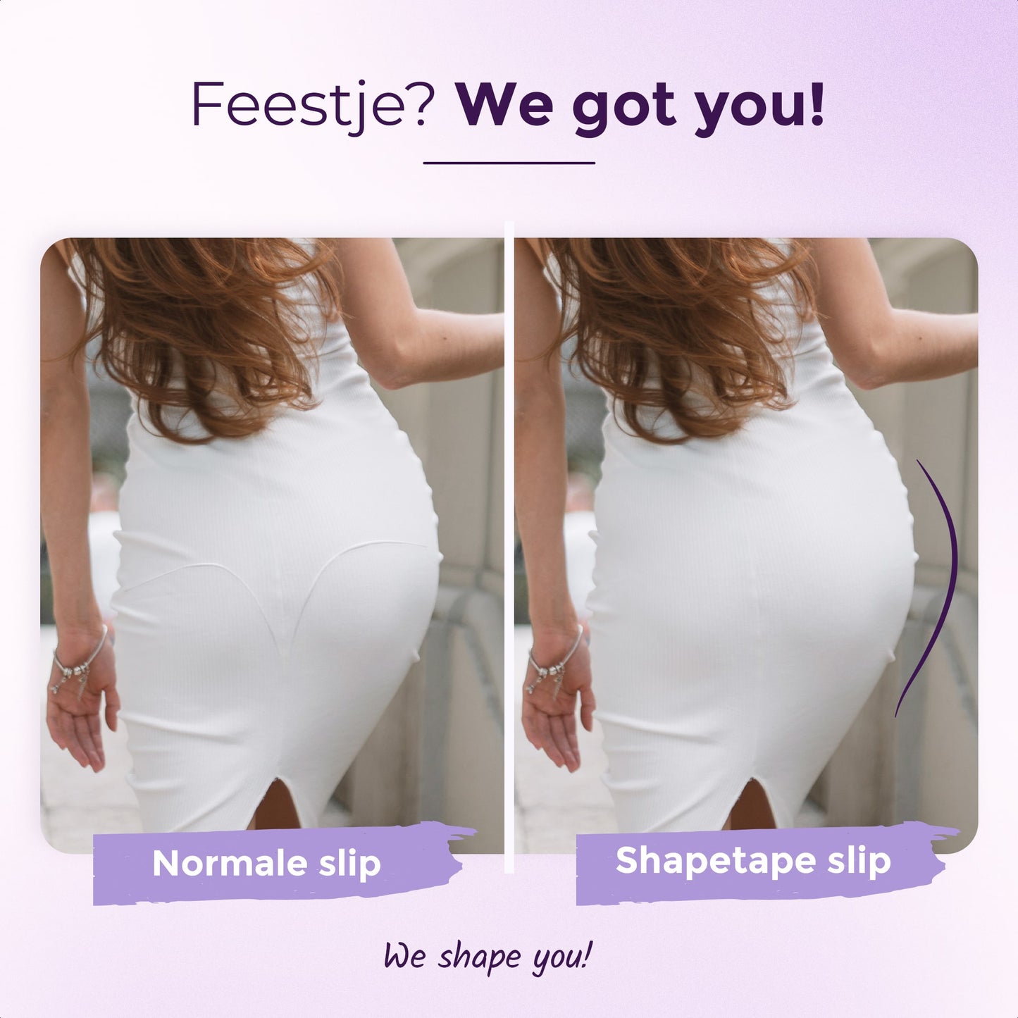 Naadloze slip dames