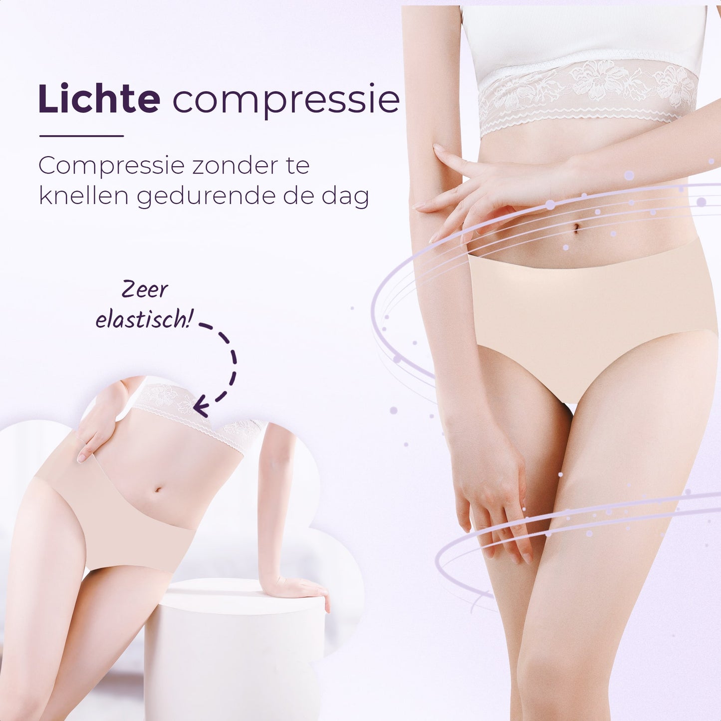 Naadloze slip dames