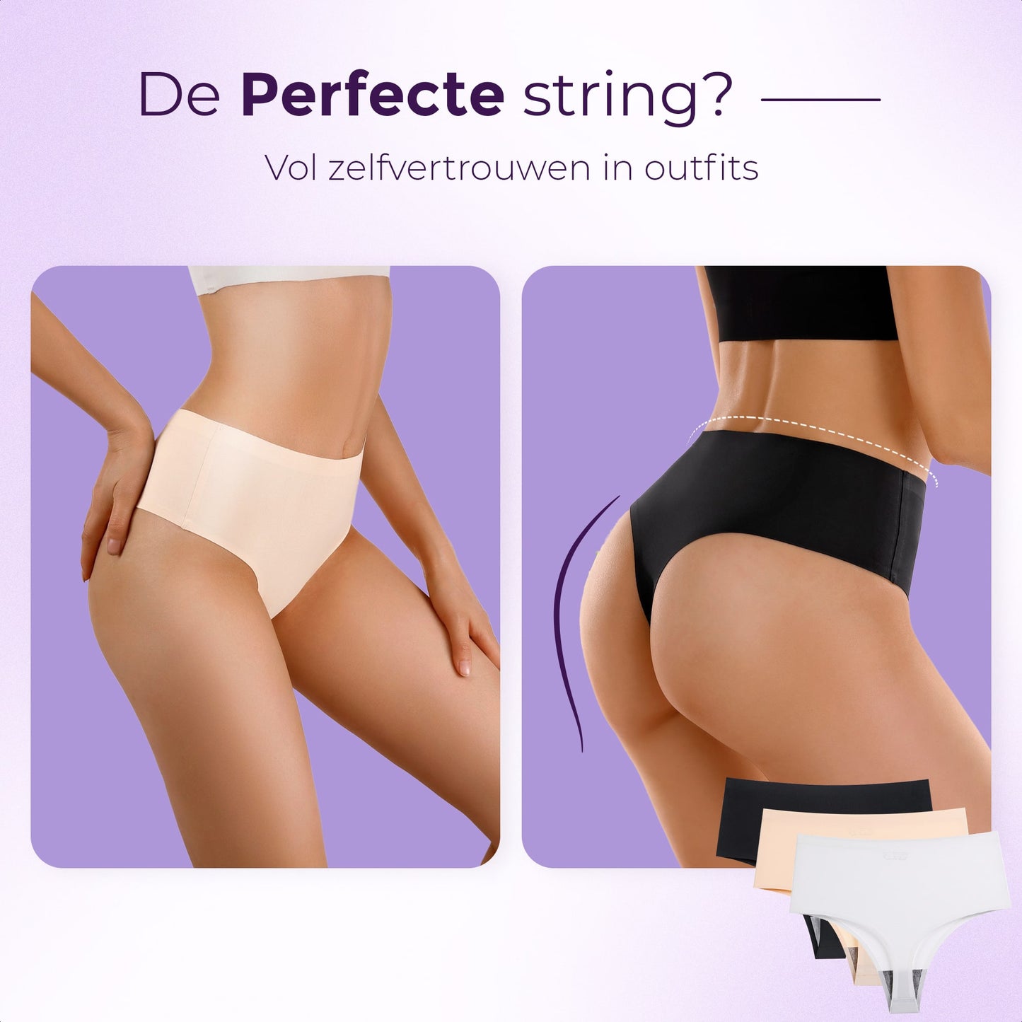 Naadloze string dames