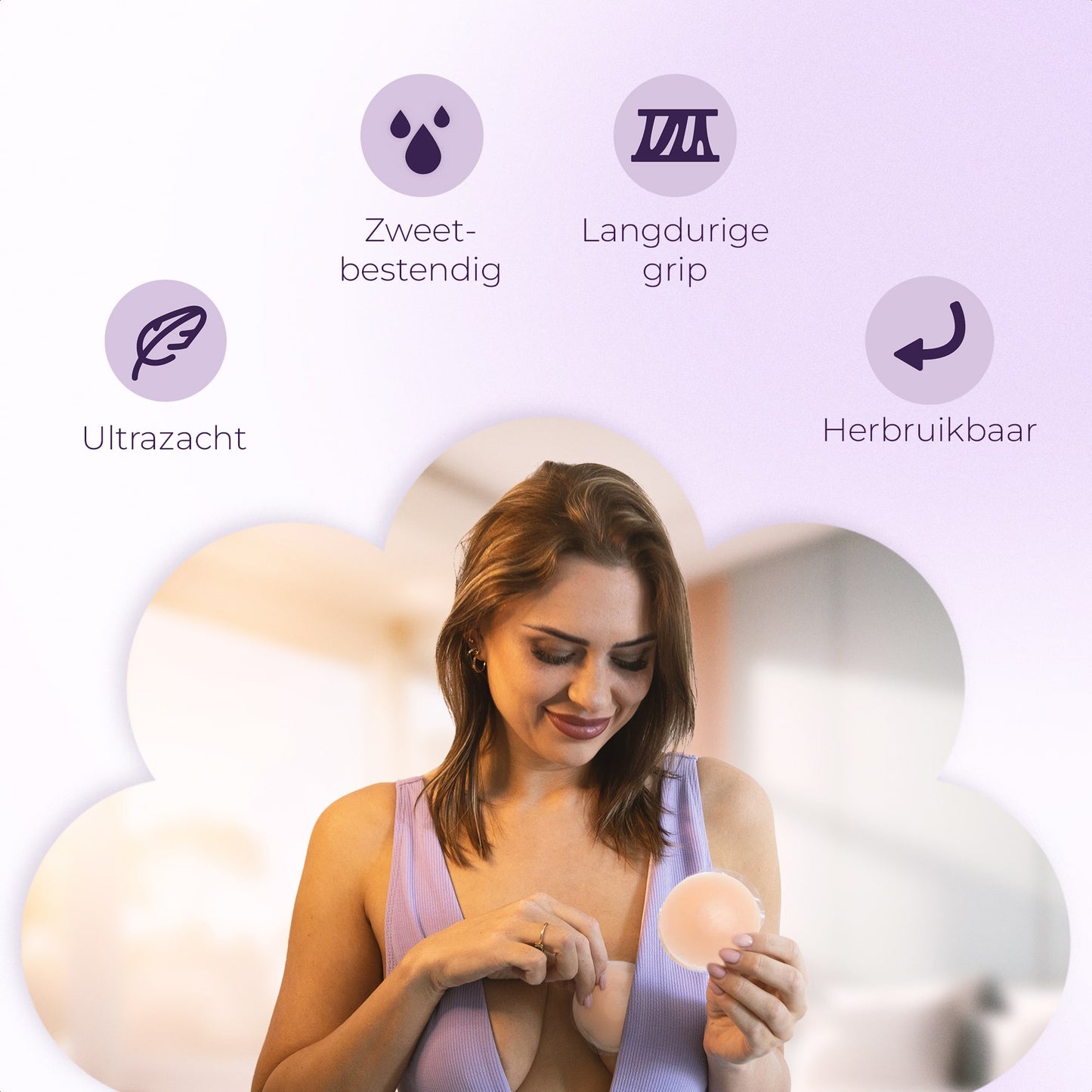 Nipple covers siliconen