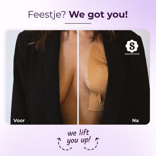 6 Slimme Manieren om Boobtape te Gebruiken voor Elke Outfit