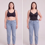 Corrigerende Bodysuit met Ingebouwde BH, Haakjes en Rits