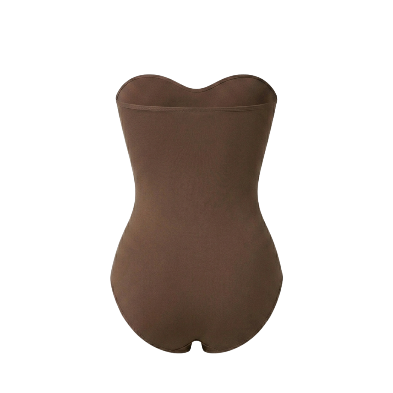 Corrigerende Naadloze Strapless Body met Slip