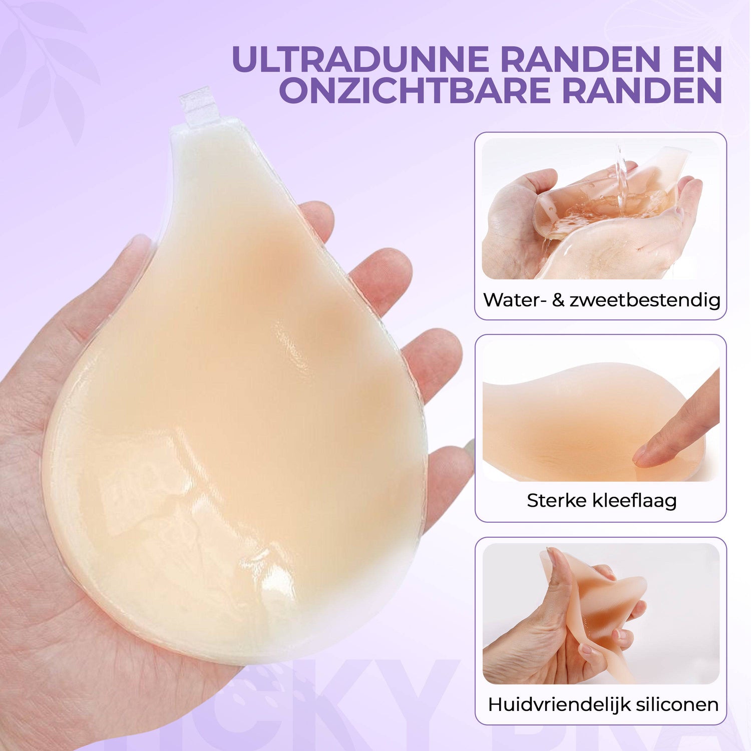 Silikon-BH mit Push-up-Effekt