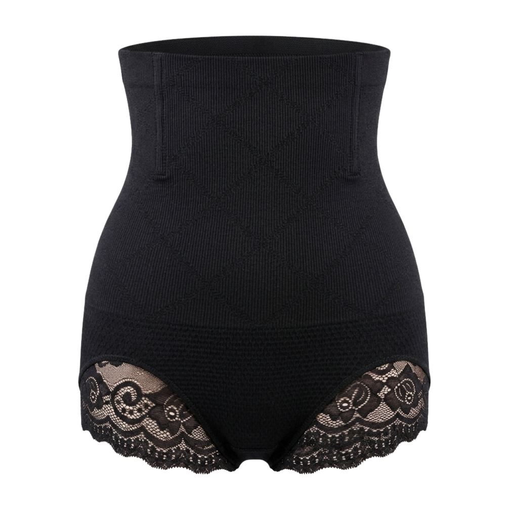 Corrigerende High Waist Slip met Kant