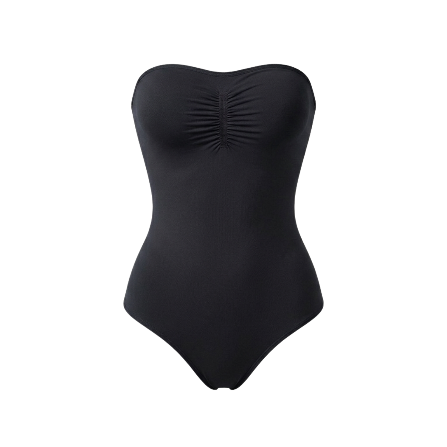 Corrigerende Naadloze Strapless Body met Slip