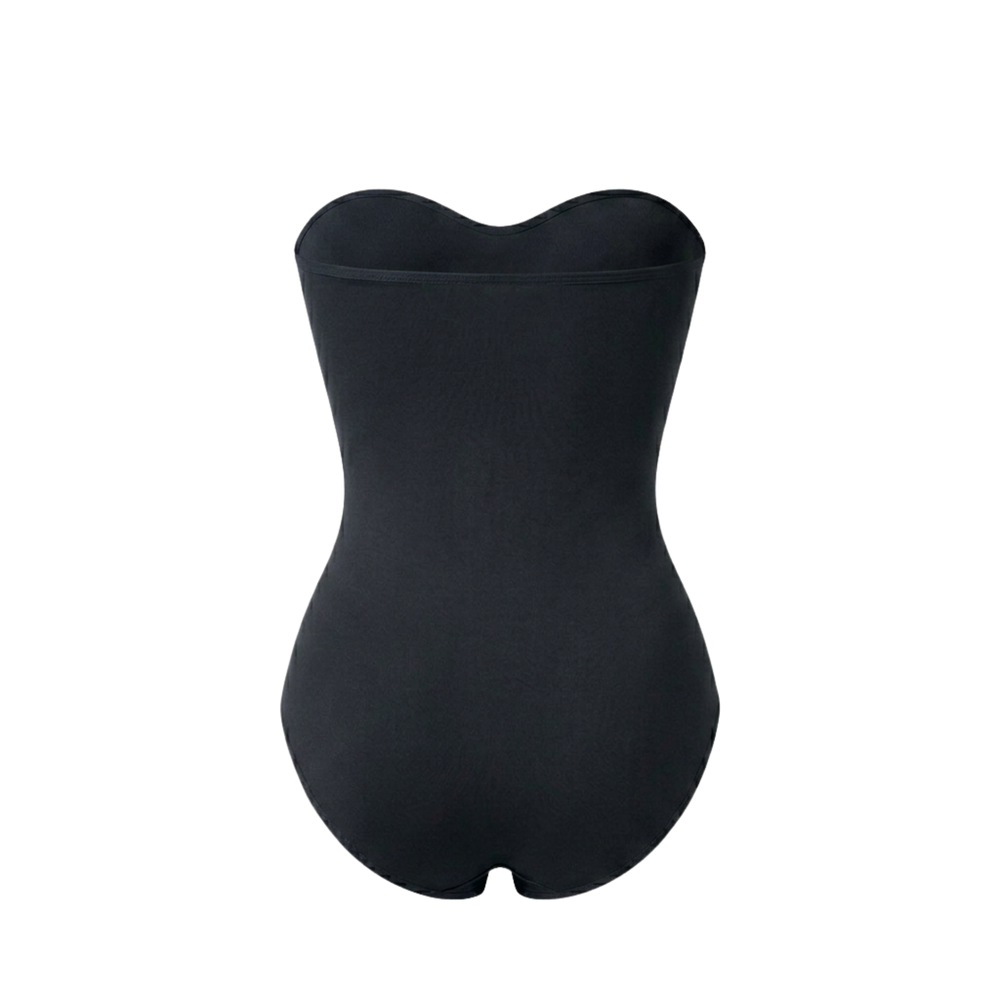 Corrigerende Naadloze Strapless Body met Slip
