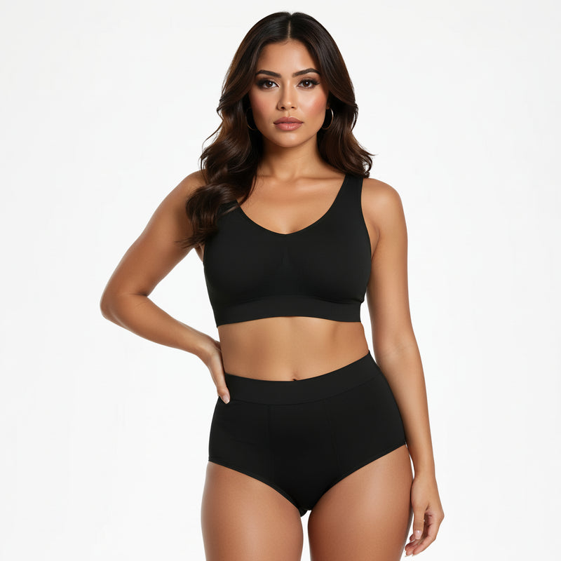 High Waist Menstruatie Slip - Emma