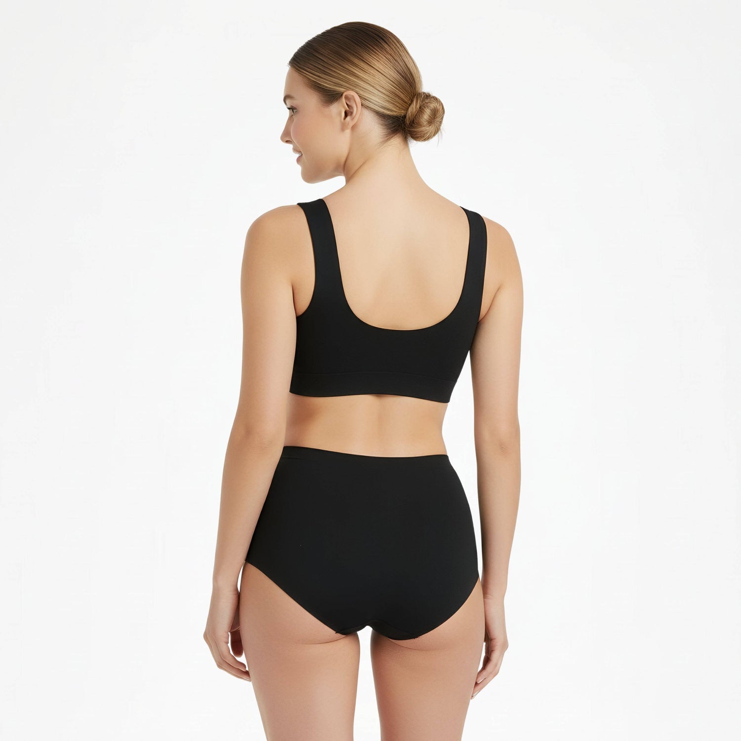 Nahtloser hoher Taillen-Menstruationsslip - Nova