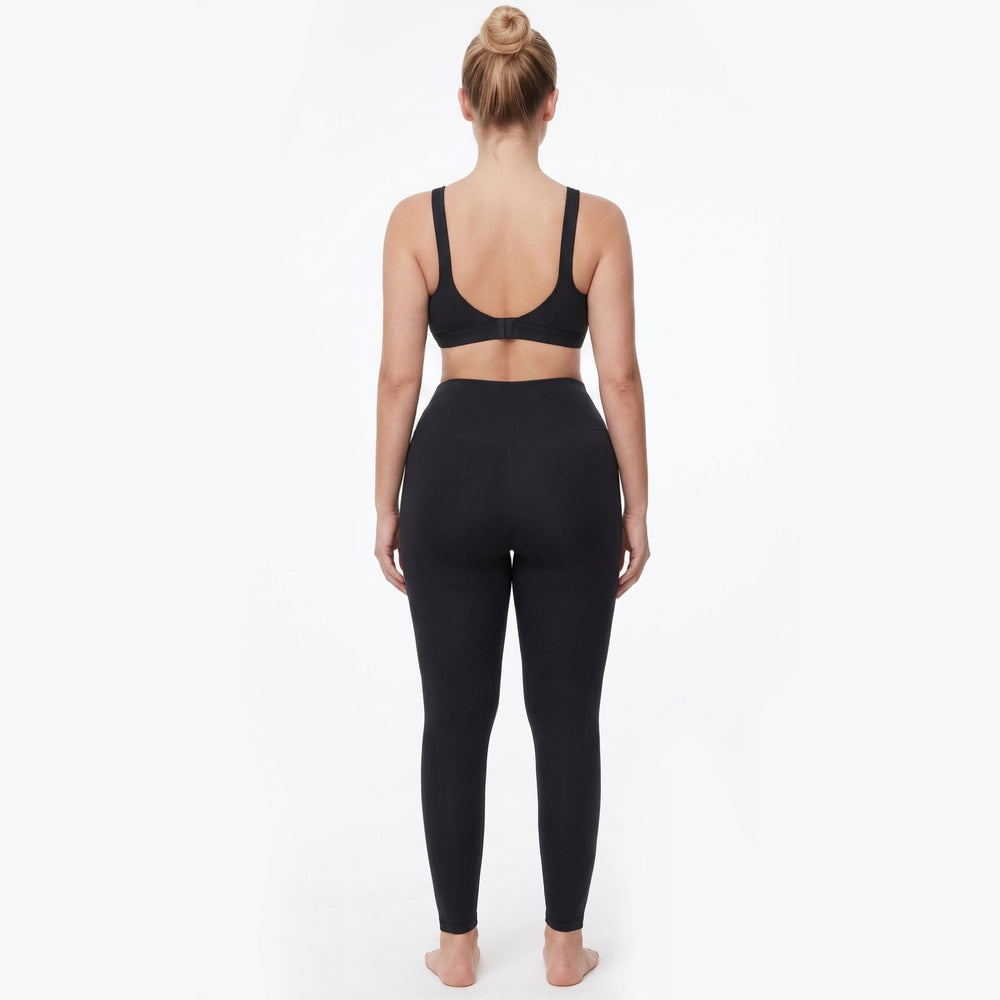 High Waist Sportlegging met Telefoonzak