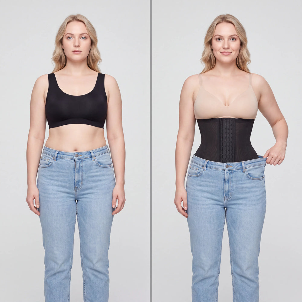 Waist Trainer Corset met 6 rijen haakjes