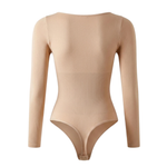 Corrigerende Body Lange Mouwen met String