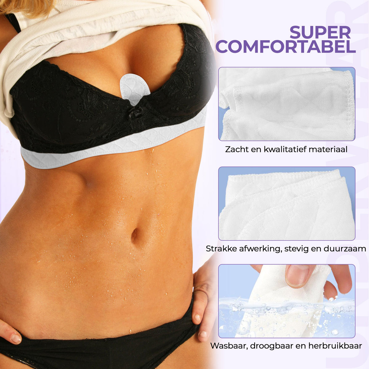 Bequemer Schutz vor Schweiß