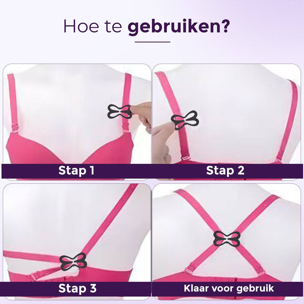 BH Clips - Onzichtbare bh bandjes
