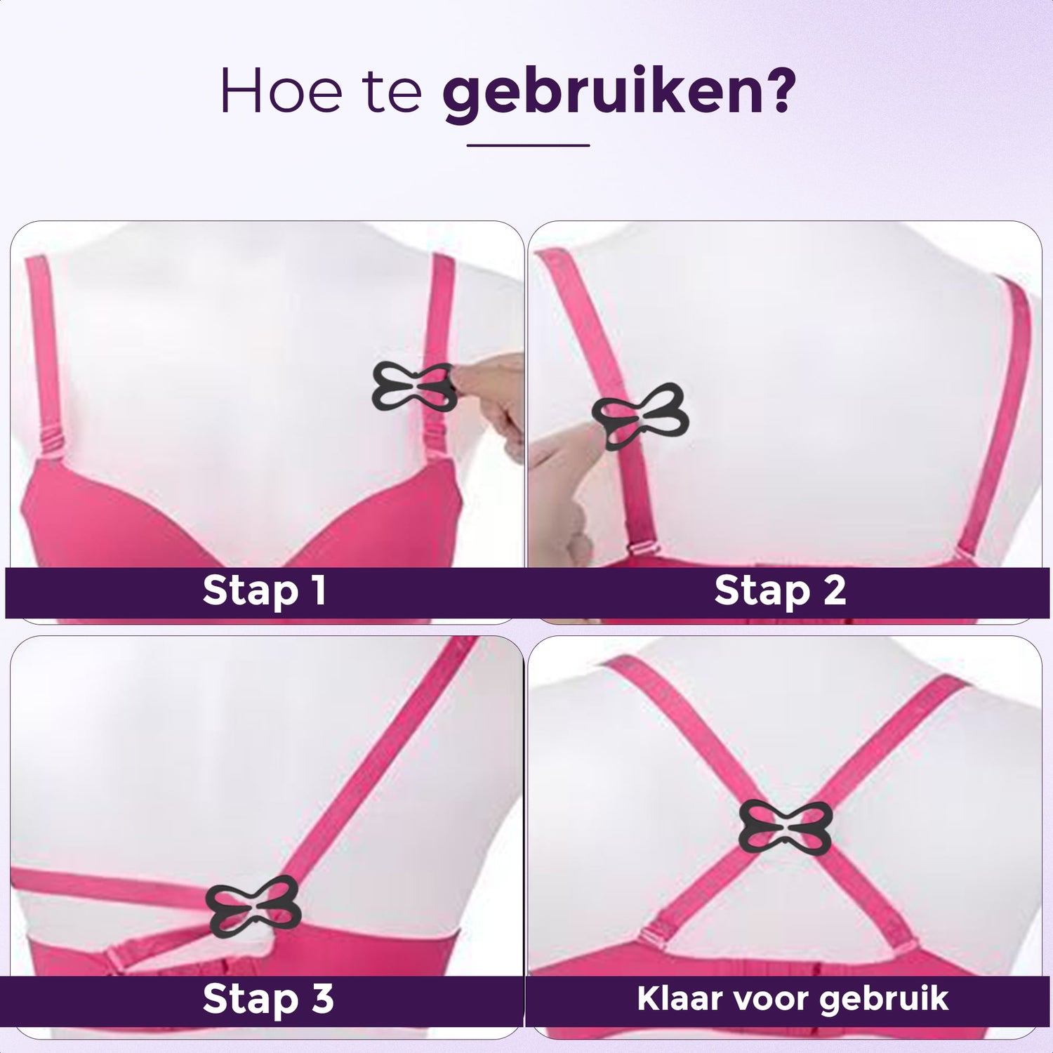 BH Clips - Onzichtbare bh bandjes