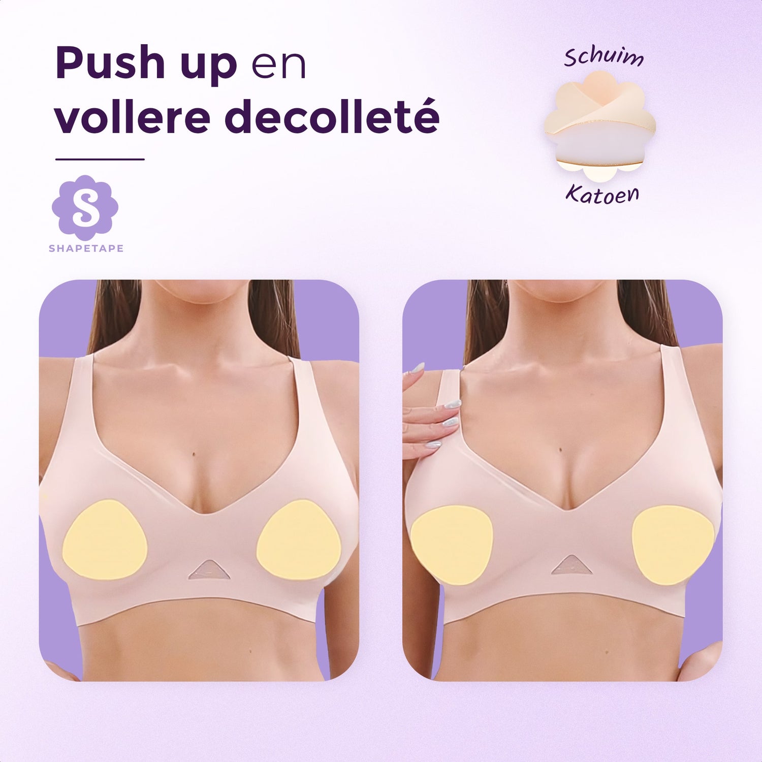 Push up bh vulling