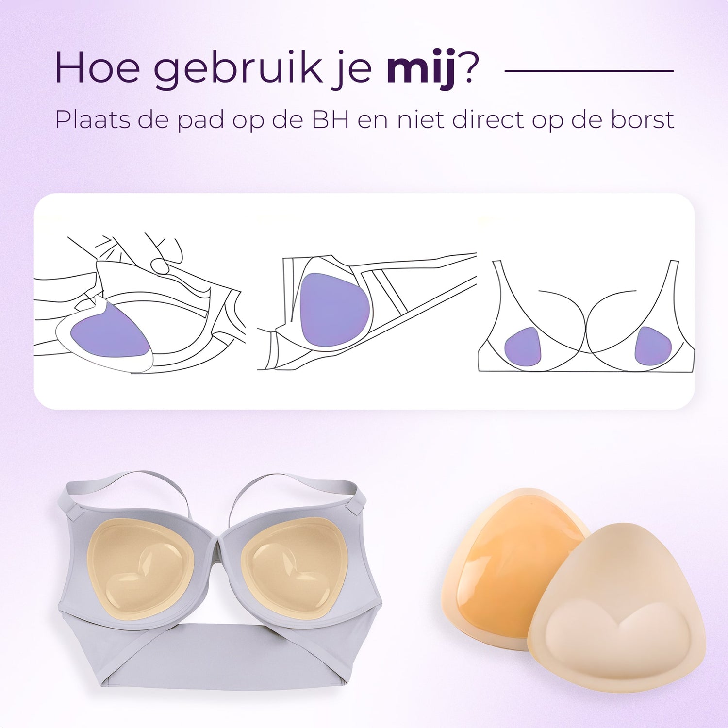 Push up pads (BH Vulling)