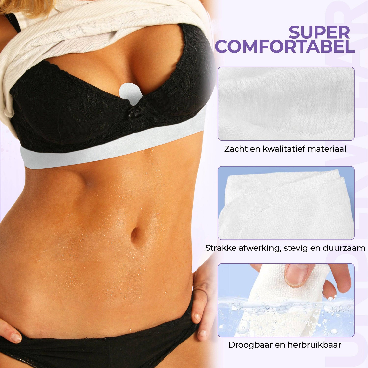 BH Schweißstopp-Pads – Gegen Brustschweiß