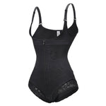 Corrigerende Shapewear Bodysuit met haakjes en rits - Slip