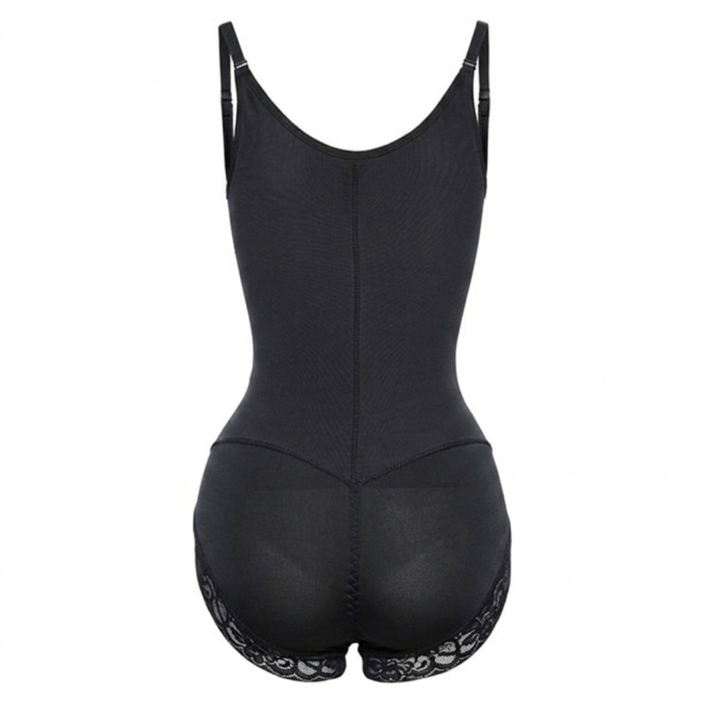 Corrigerende Shapewear Bodysuit met haakjes en rits - Slip