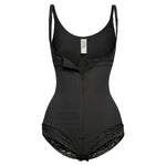 Corrigerende Shapewear Bodysuit met haakjes en rits - Slip