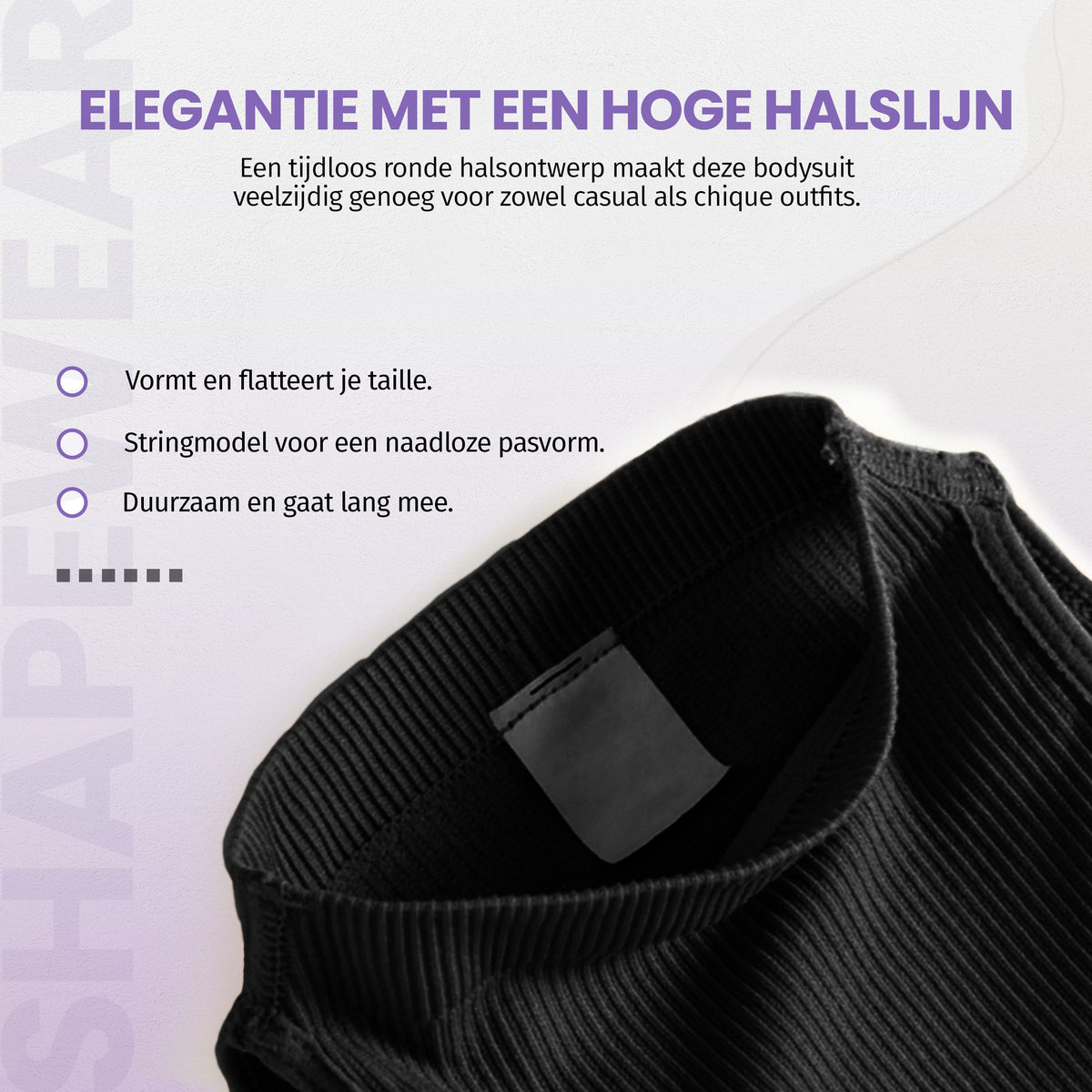 Eleganter hoher Kragen