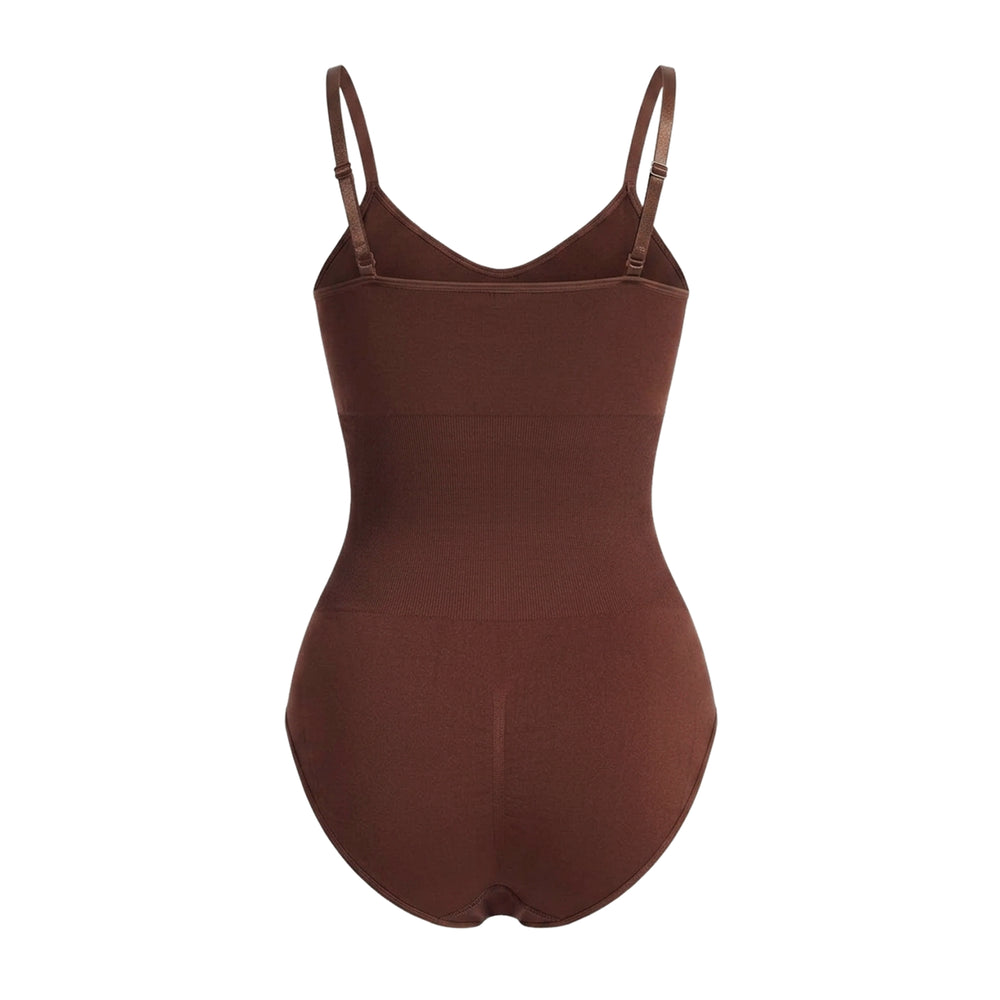 Corrigerende Naadloze Body met Slip