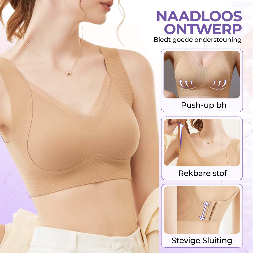 Naadloze BH met Push Up