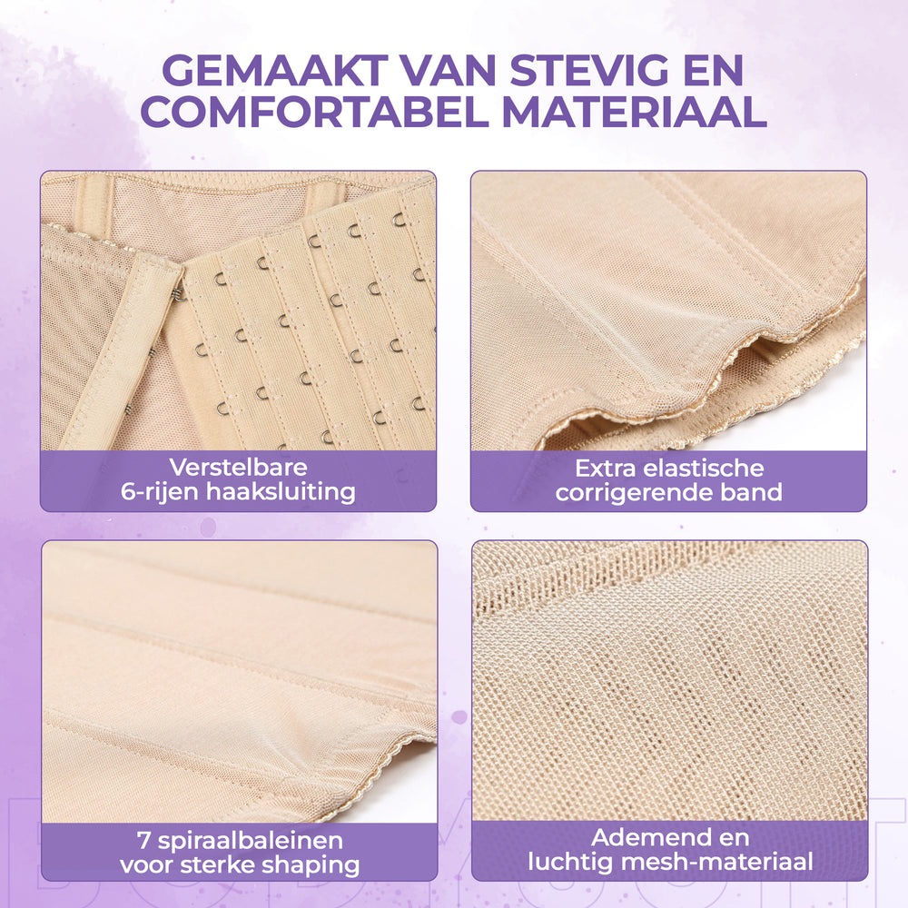 Comfortabele shaping met doordachte details
