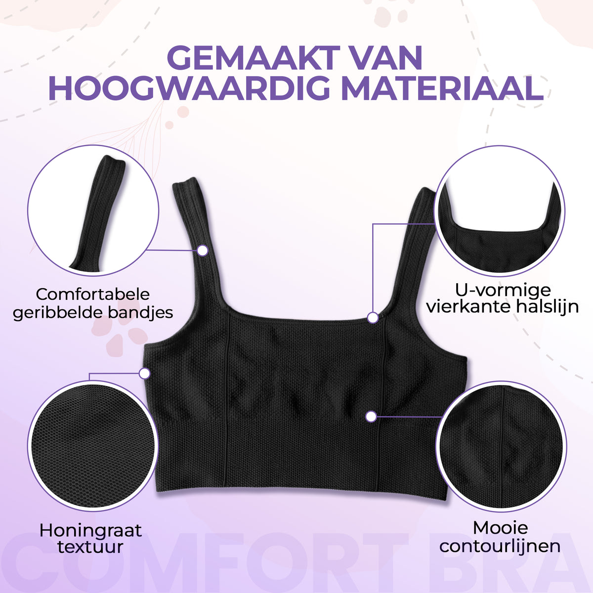 Gemaakt van hoogwaardig materiaal