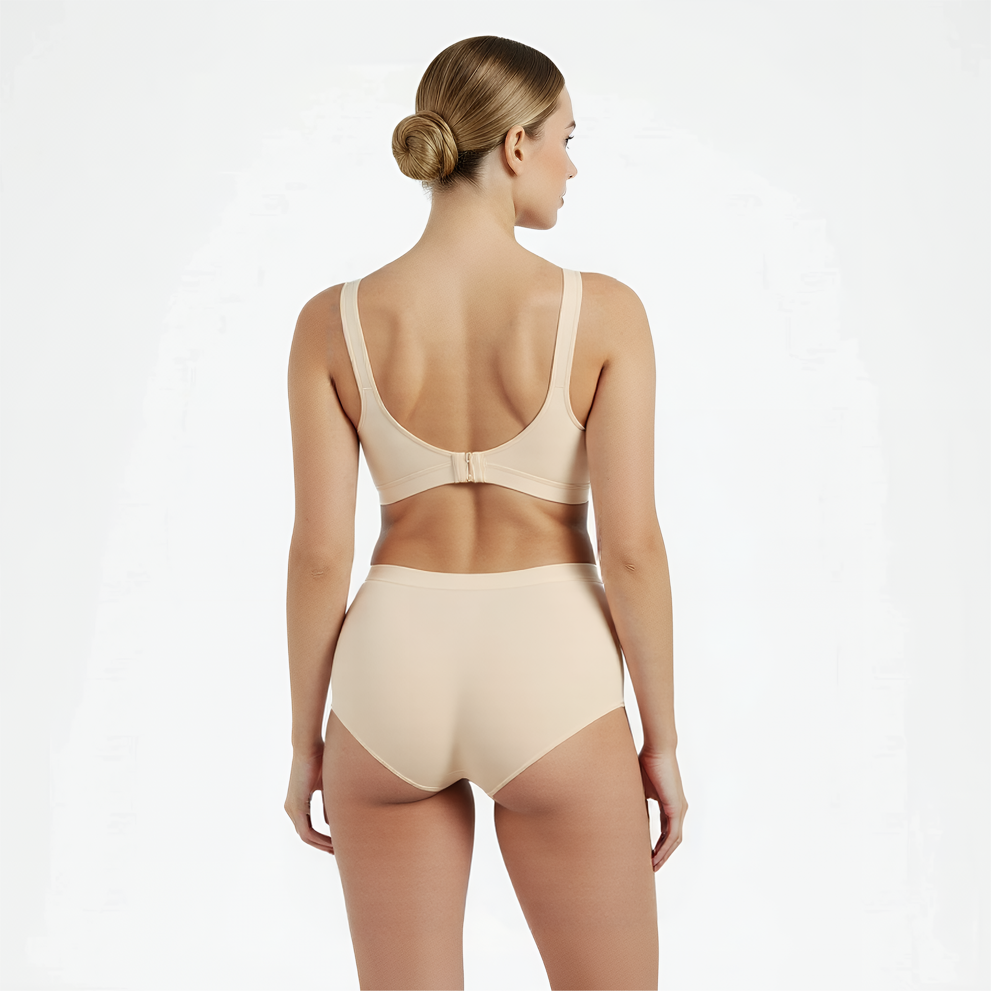Comfortabele bh beige