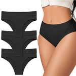 Baumwoll-Komfort-Slip - 3er-Set
