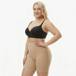 Corrigerend High Waist Broekje met Lange Pijpjes - Naadloos