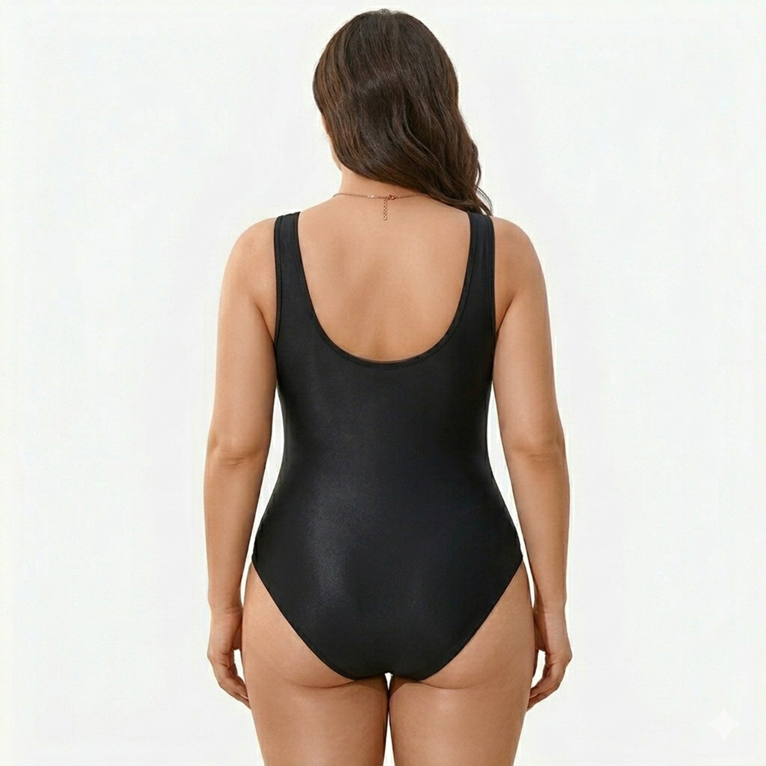 Corrigerend Badpak met Ronde Hals