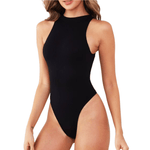 Korrigierender ärmelloser Body mit String