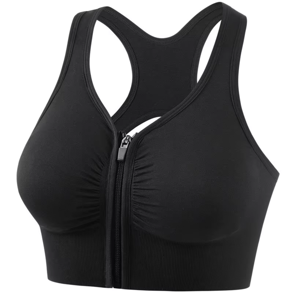 Comfortabele Sport BH met Voorsluiting