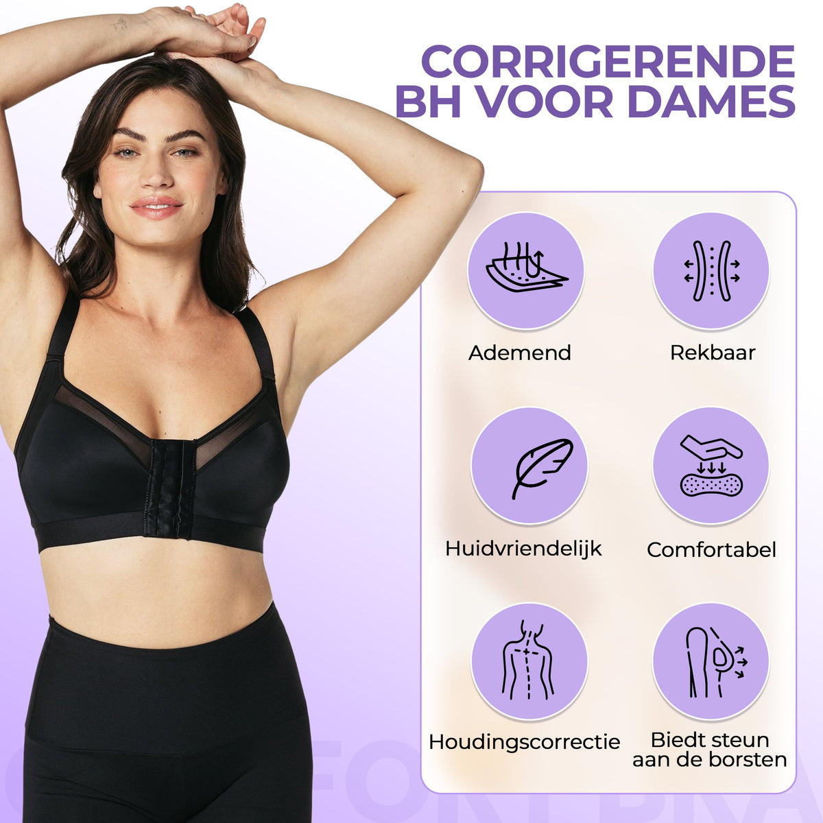 Ademend, Ondersteunend en Huidvriendelijk