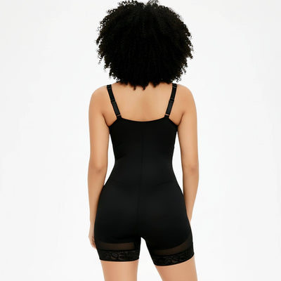 Corrigerende Shapewear Bodysuit met haakjes en rits