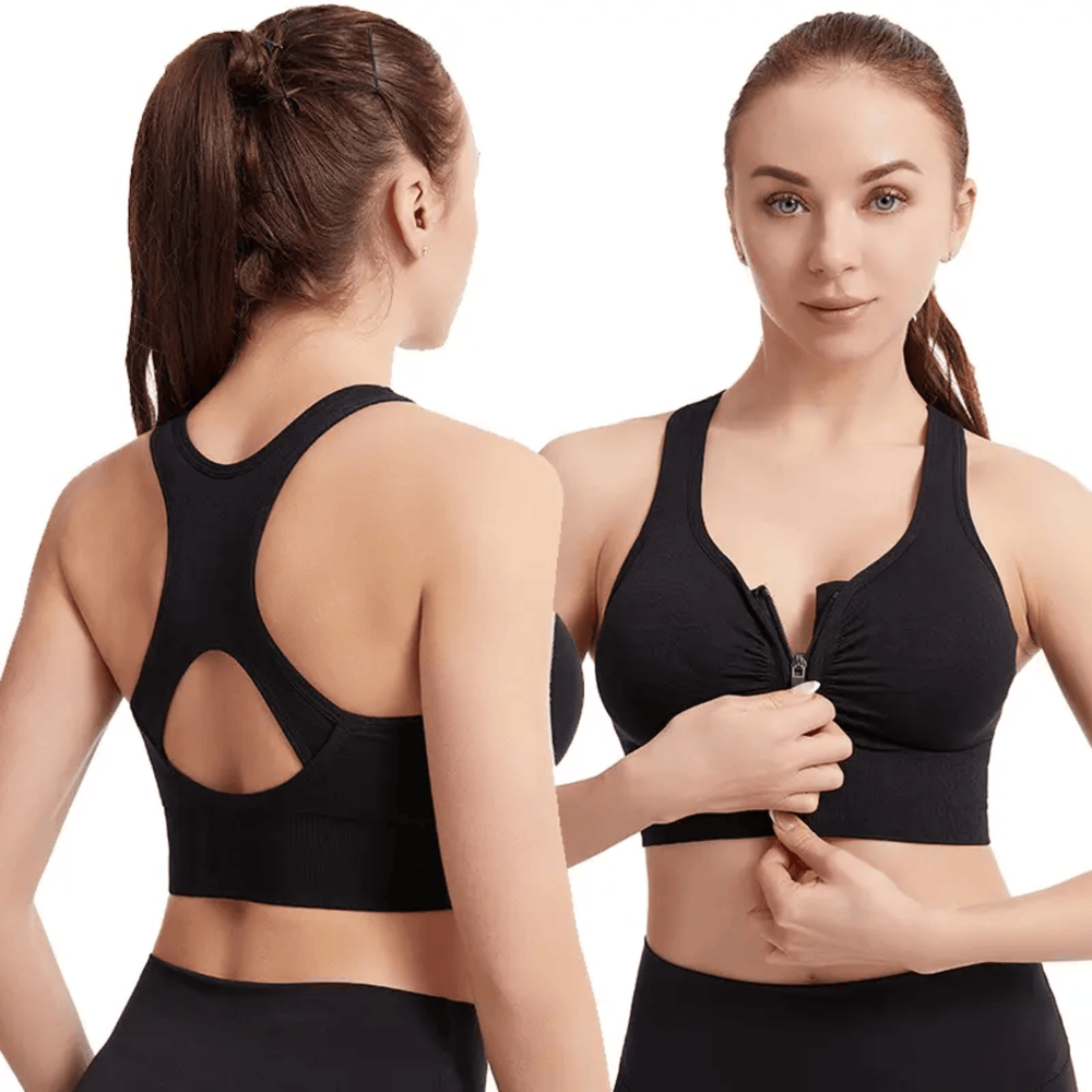 Comfortabele Sport BH met Voorsluiting