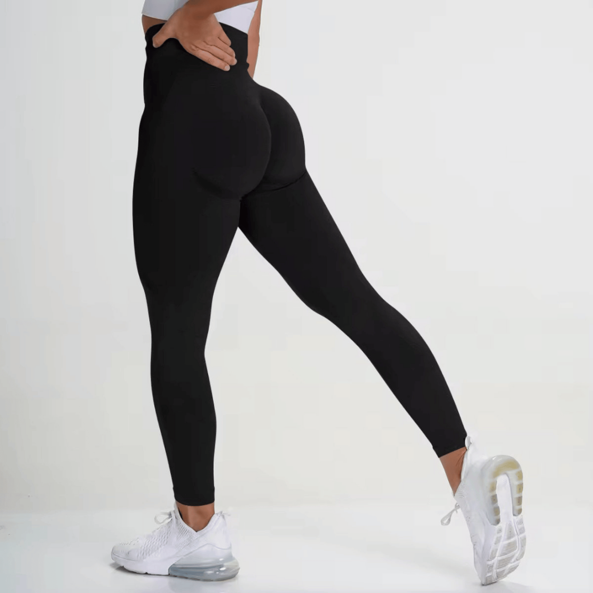 Corrigerende sport legging zwart