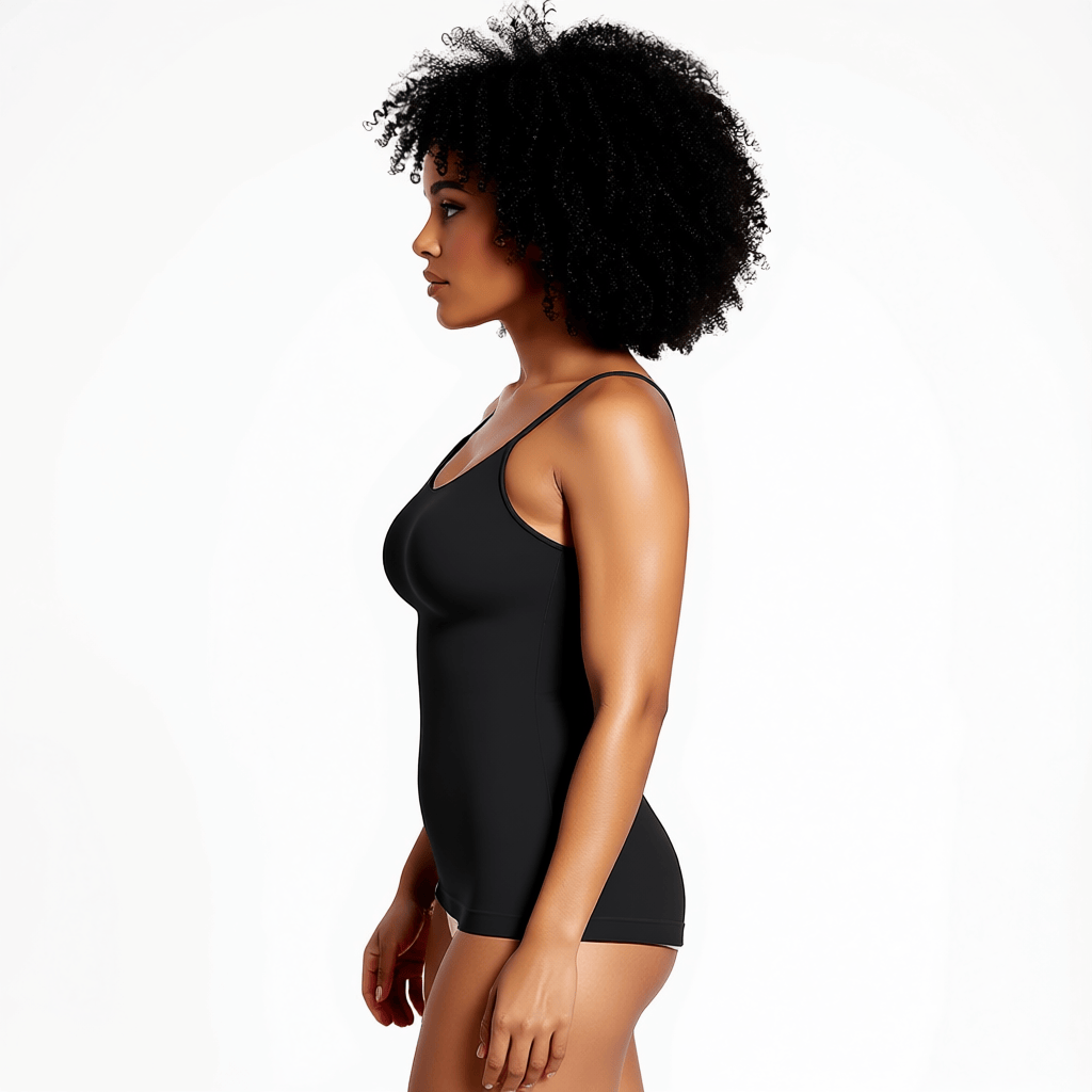 Korrigierendes Oberteil mit verstellbaren Trägern