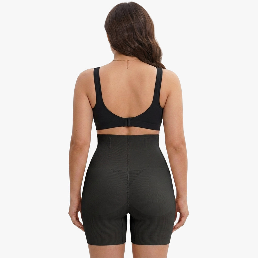 Corrigerende High Waist Short met Uitneembare Pads