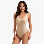 Korrigierender Körperanzug mit offenem Rücken und String