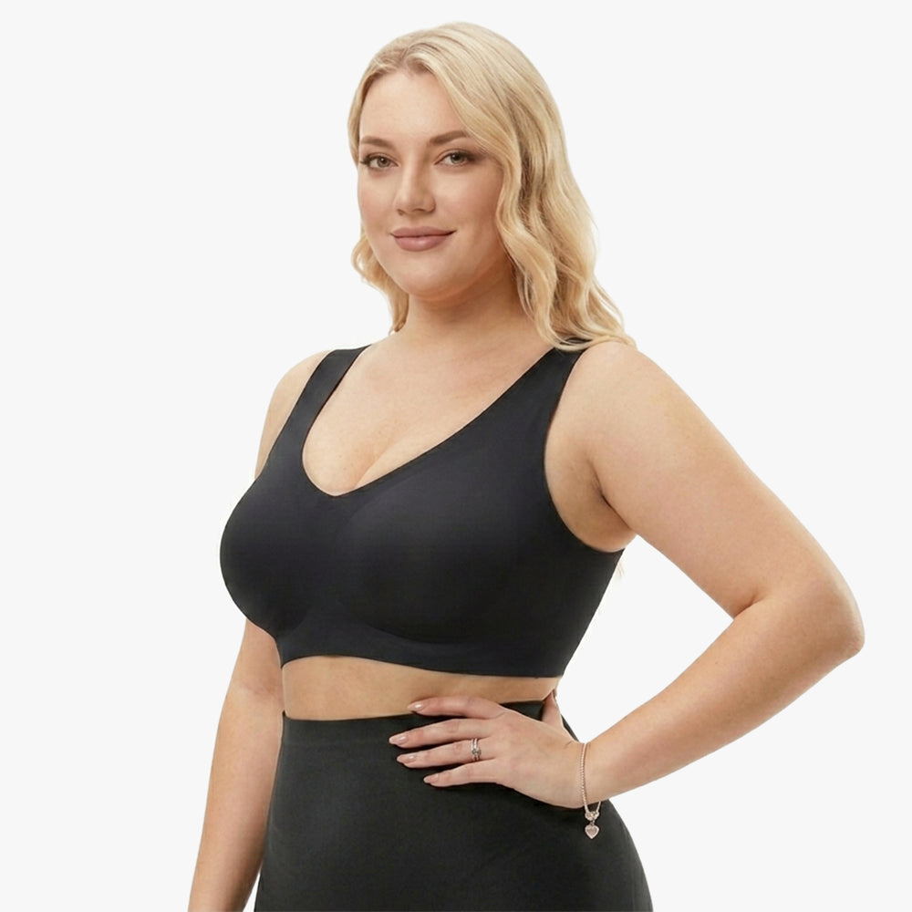 Naadloze Push Up BH Zonder Beugel en Sluiting