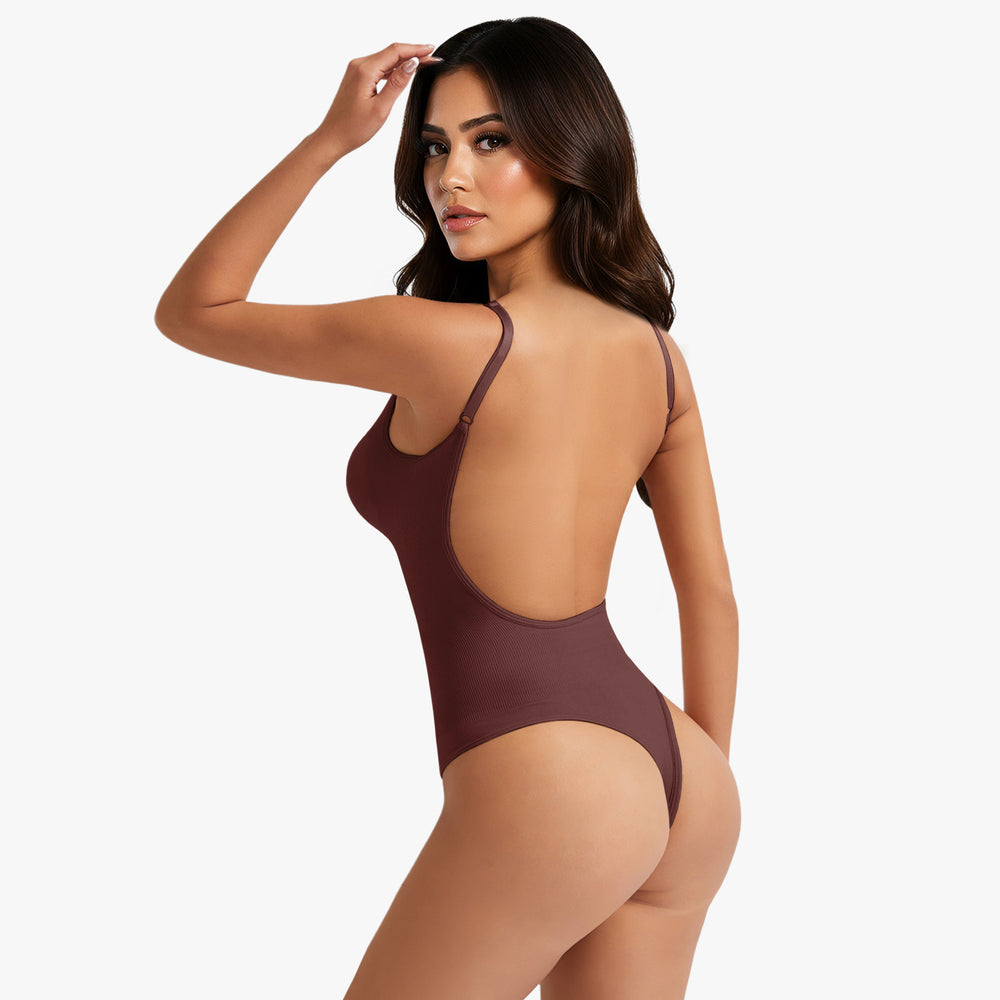 Corrigerende Body Open Rug met String